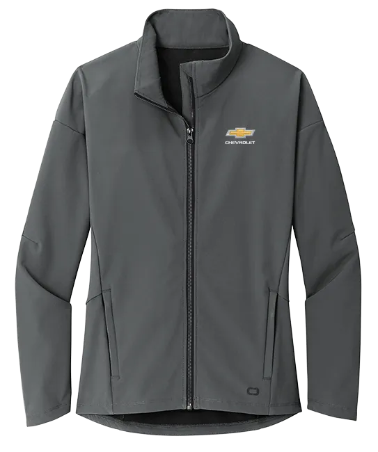 Ladies Chevrolet Gold Bowtie OGIO® Commuter Soft Shell Jacket