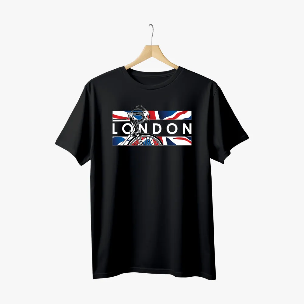 London - Organic Cotton Round Neck Men's T-Shirt