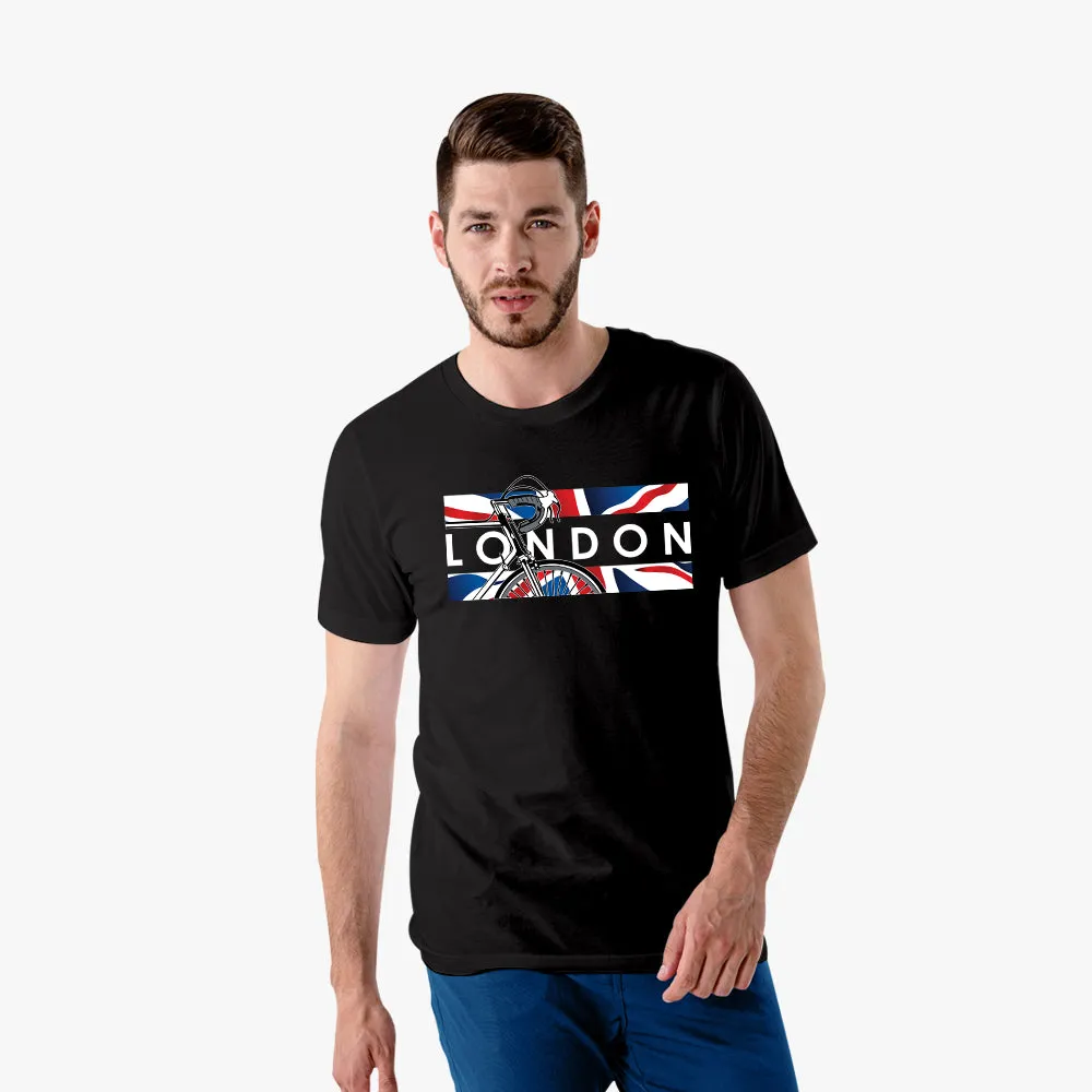 London - Organic Cotton Round Neck Men's T-Shirt