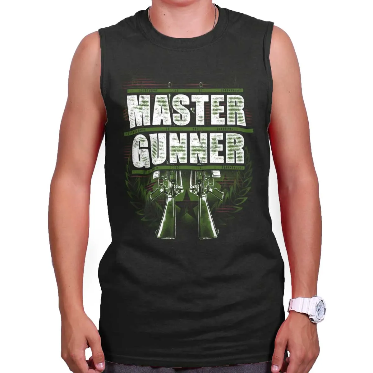 Master Gunner Sleeveless T-Shirt