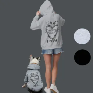 Matching Dog and Human Hoodie Set - Furever Friends⚡️