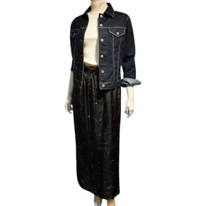 Maxi Silk Skirt