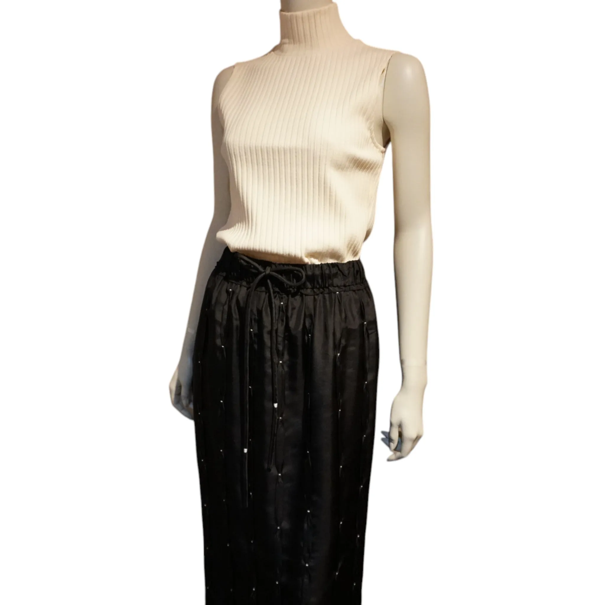 Maxi Silk Skirt