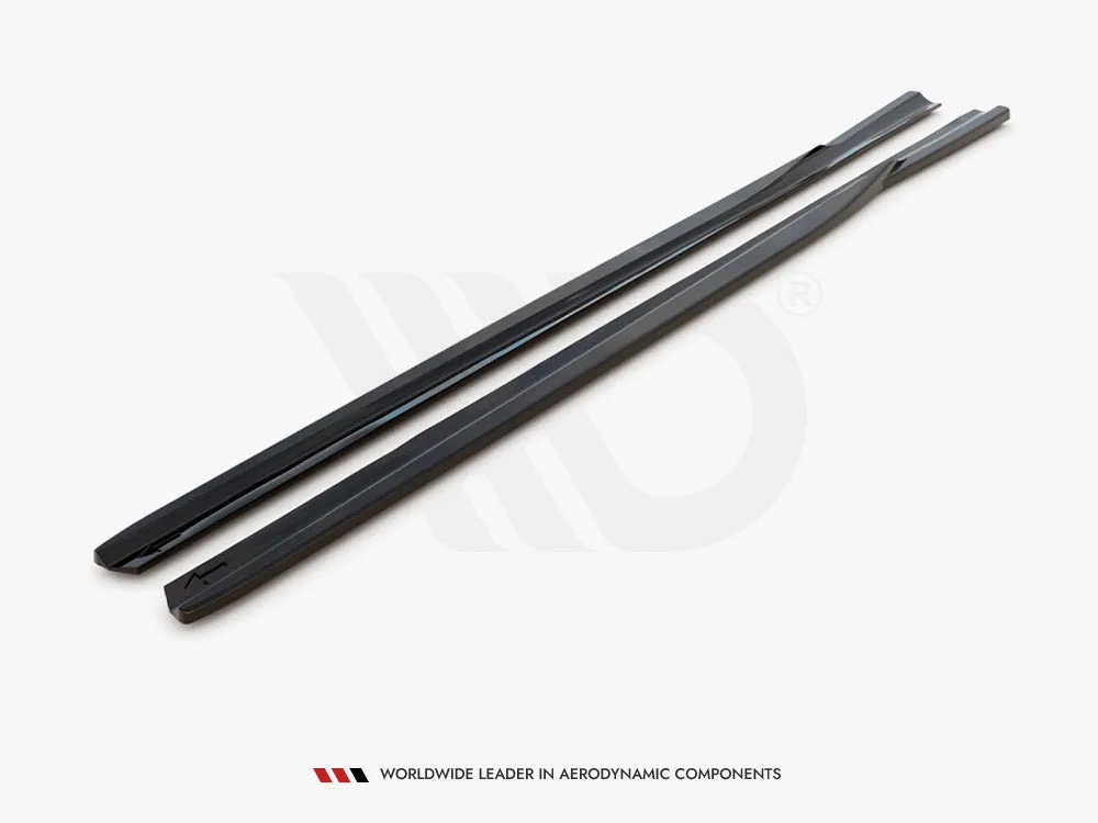 Maxton Design - SIDE SKIRTS DIFFUSERS LEXUS GS F SPORT MK4(L10) (2012-2015)