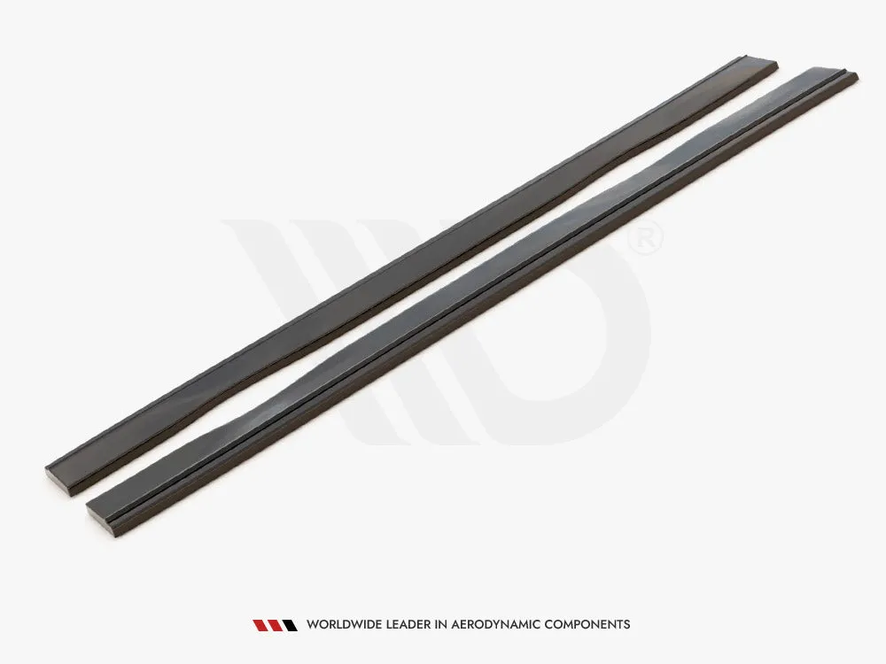 Maxton Design - SIDE SKIRTS DIFFUSERS RENAULT CLIO MK3 RS (2006-2012)