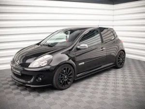 Maxton Design - SIDE SKIRTS DIFFUSERS RENAULT CLIO MK3 RS (2006-2012)