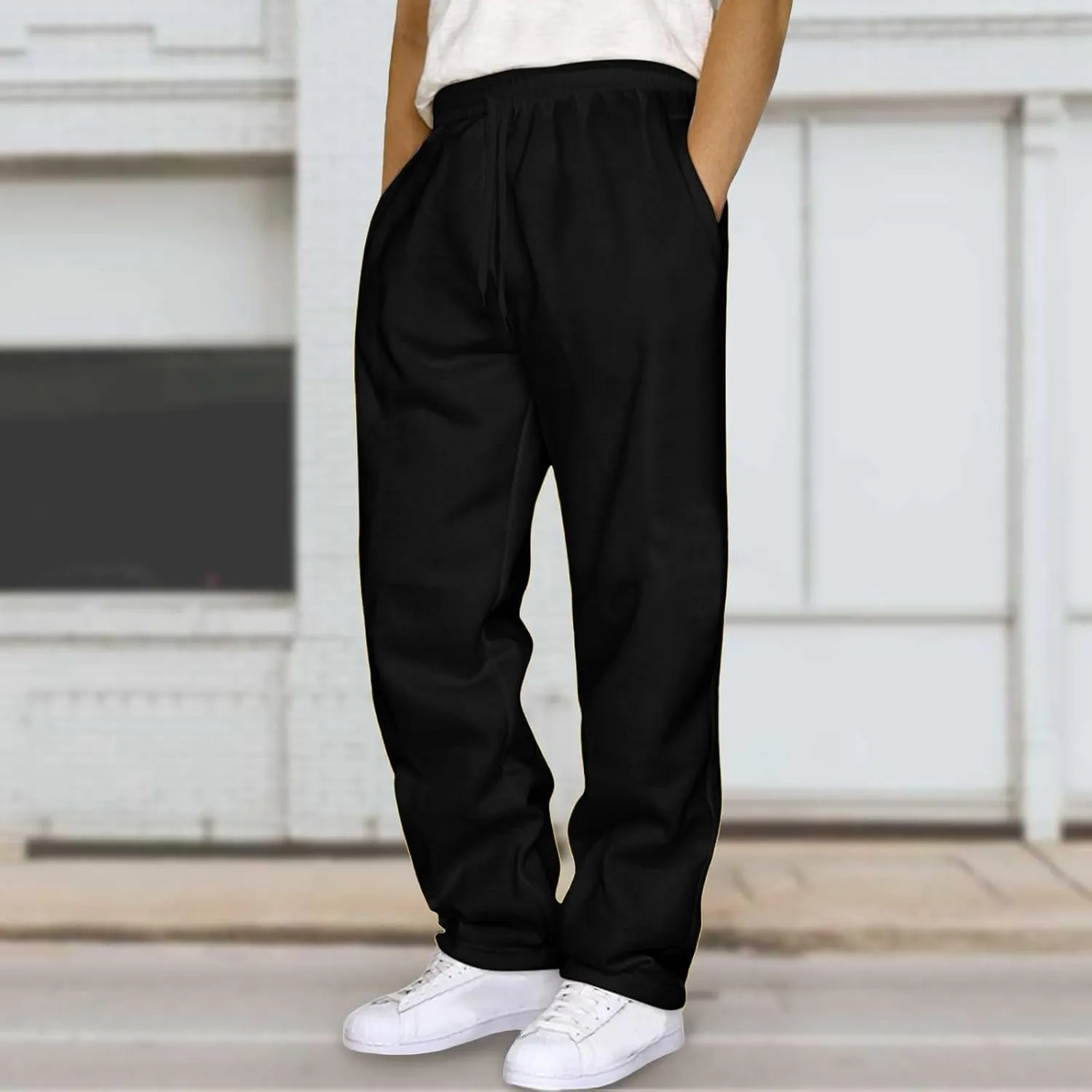 Mens Casual Pants- Slim Fit, Stretch - Comfortable Trousers with Multi-Pocket,Solid Color, Business, Casual