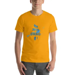 Mister Fab Mera Apna Swag Hai Men Round Neck printed T-Shirts