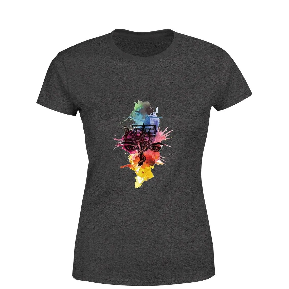 Mister Fab Shiva Women Round Neck printed T-Shirts
