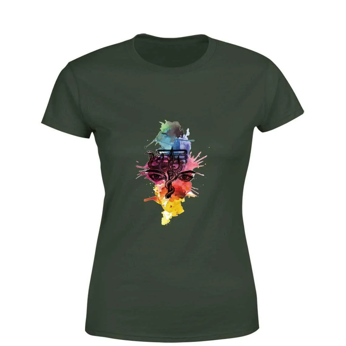 Mister Fab Shiva Women Round Neck printed T-Shirts