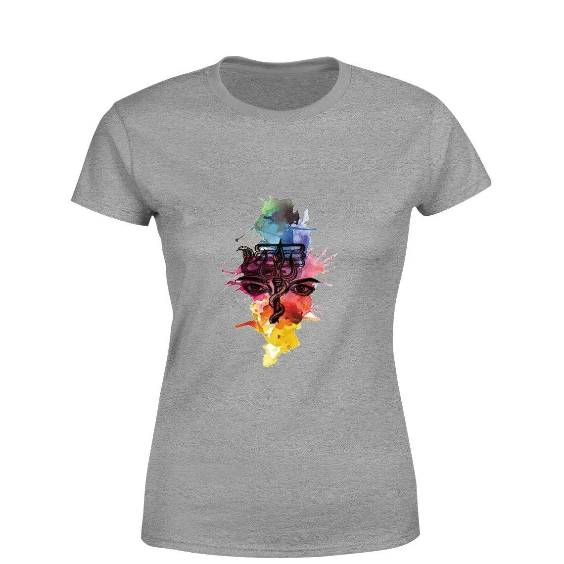 Mister Fab Shiva Women Round Neck printed T-Shirts