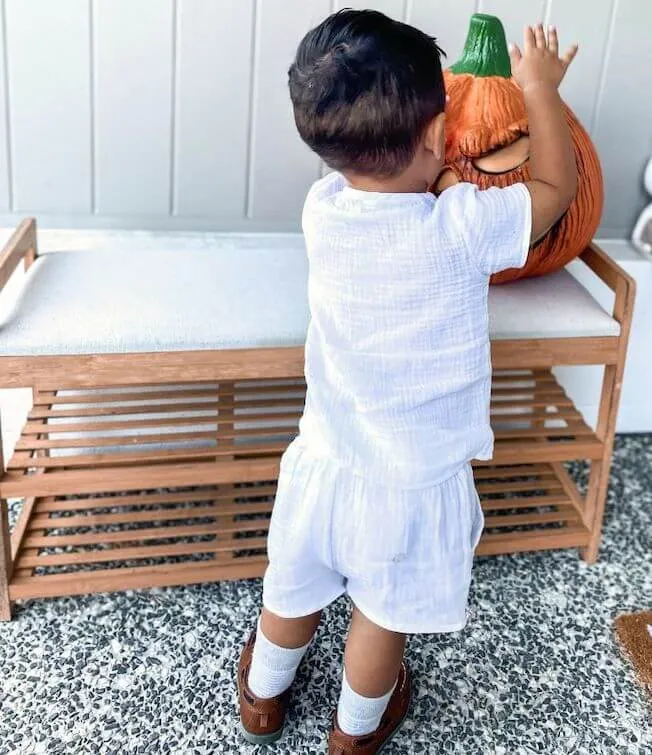 Muslin Shorts Set