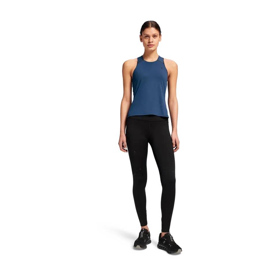 On Women's Performance Tank Denim/Navy