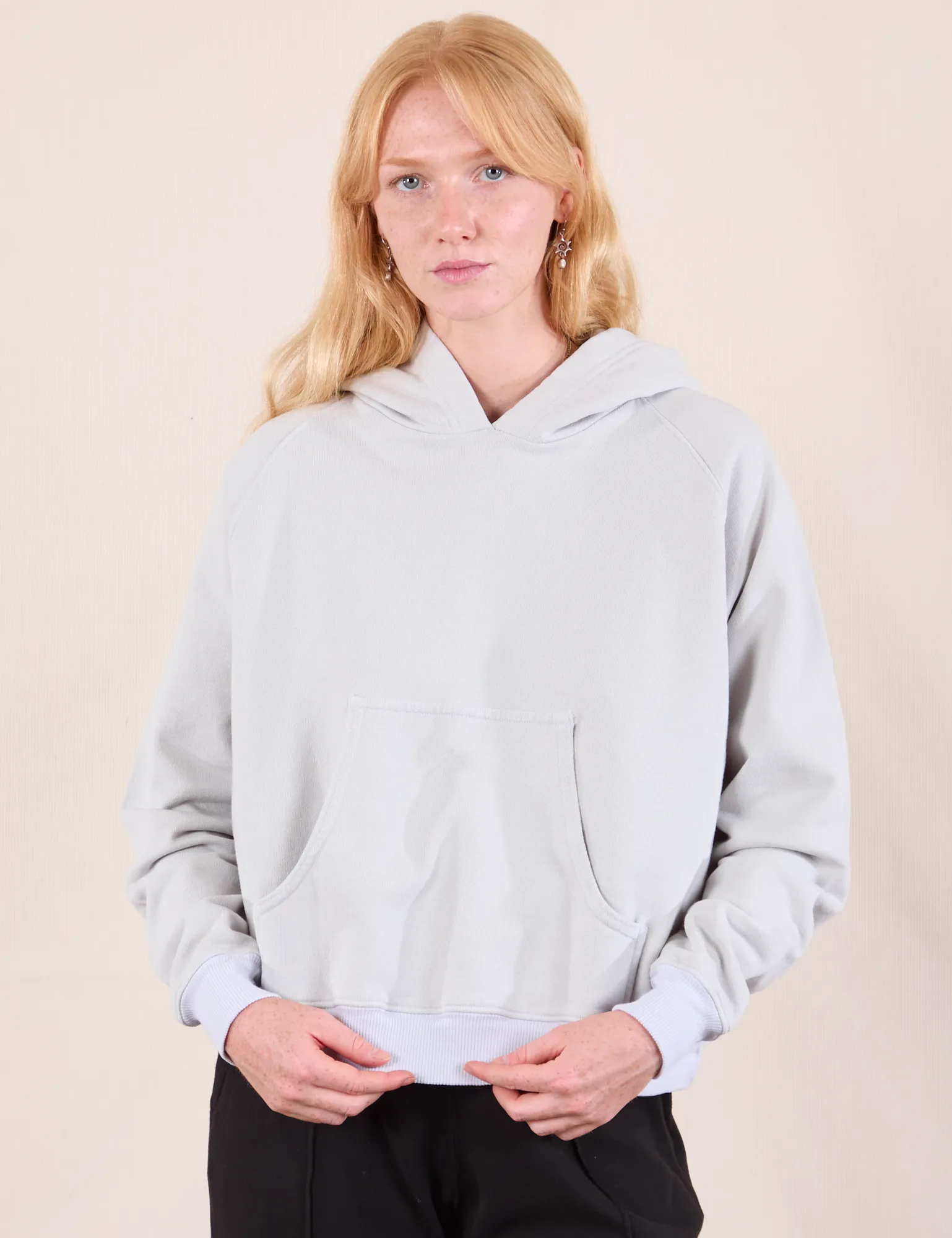 Oversized Hoodie - Dishwater White
