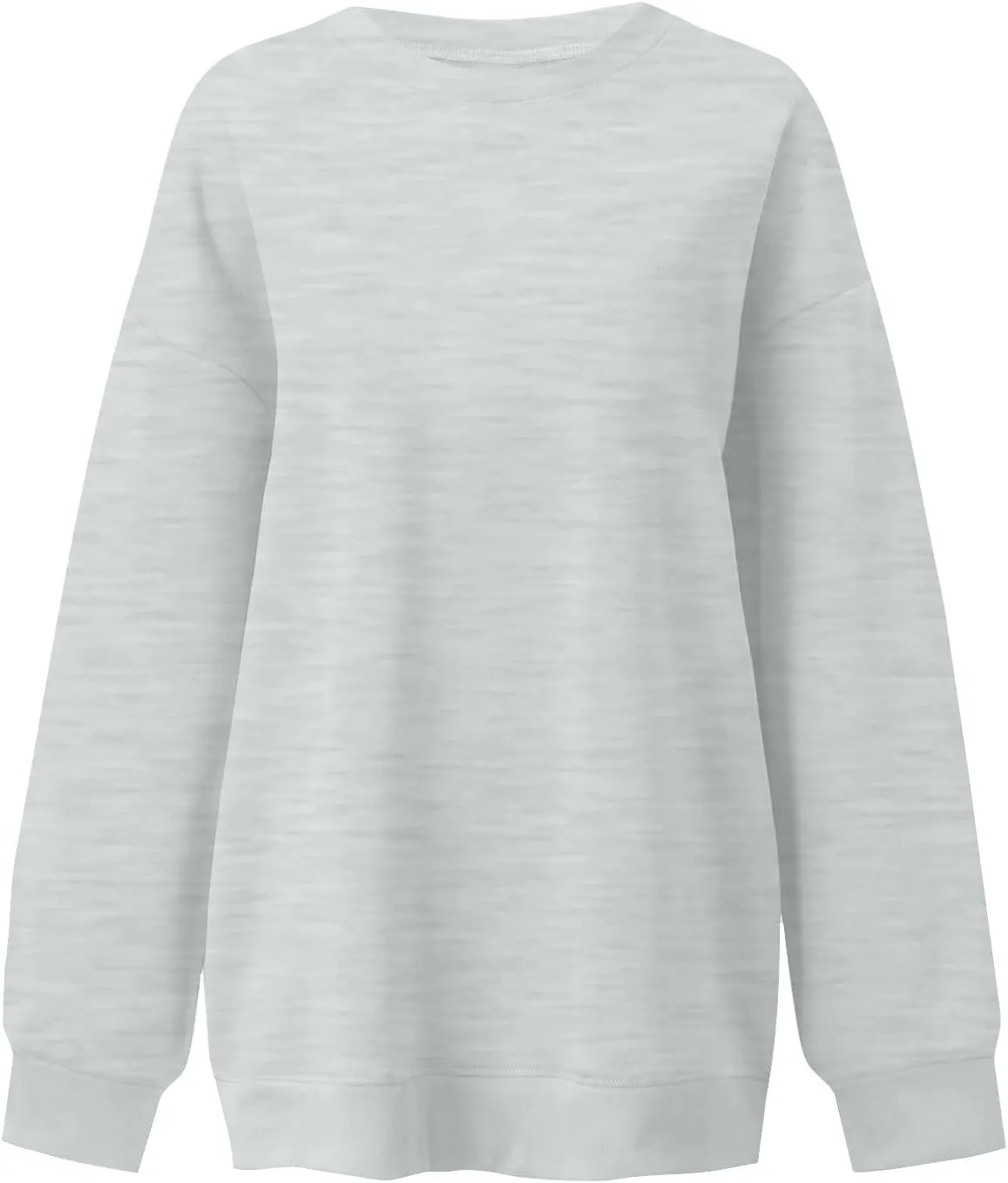 Oversized Sweatshirt for Women Fleece Long Sleeve Crewneck Sweatshirts Cute Casual Comfy Preppy Pullover Sweaters