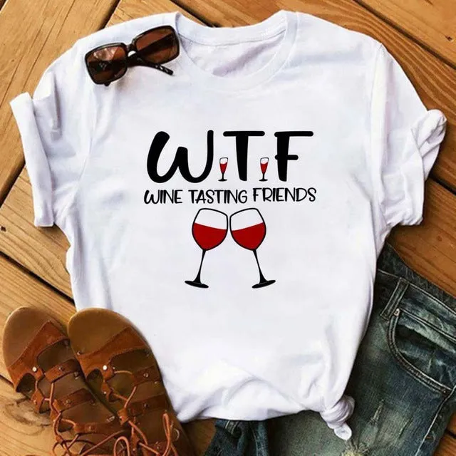 Round Neck Loose Fit Cropped T-shirt - GlamzLife
