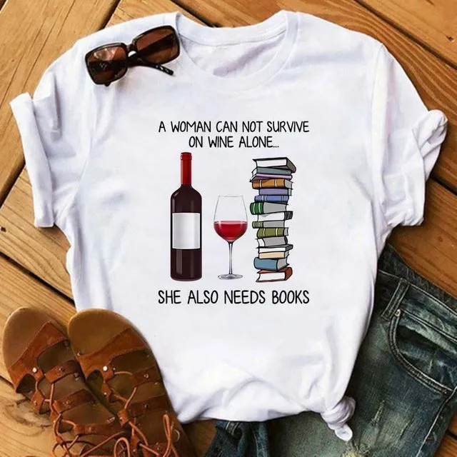 Round Neck Loose Fit Cropped T-shirt - GlamzLife