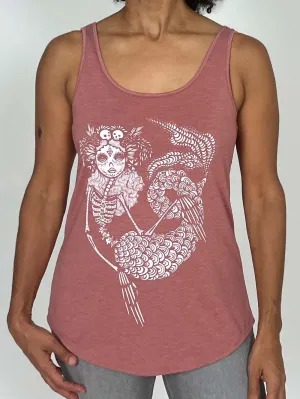 Skeleton Mermaid Tank - Luz Mar