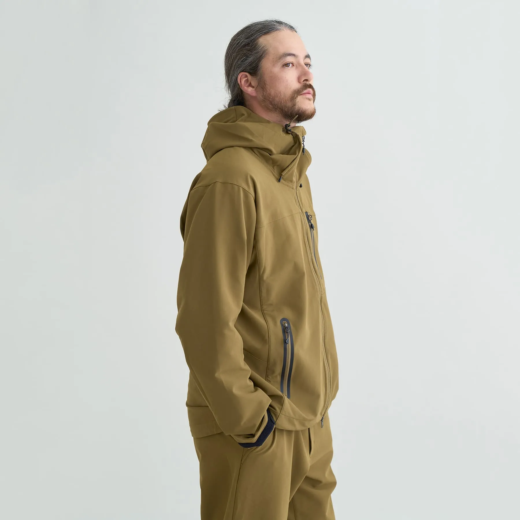 SOFT SHELL STRETCH JACKET(MEN)