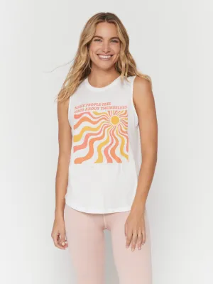 Spiritual Gangster Feel Good Muscle Tank