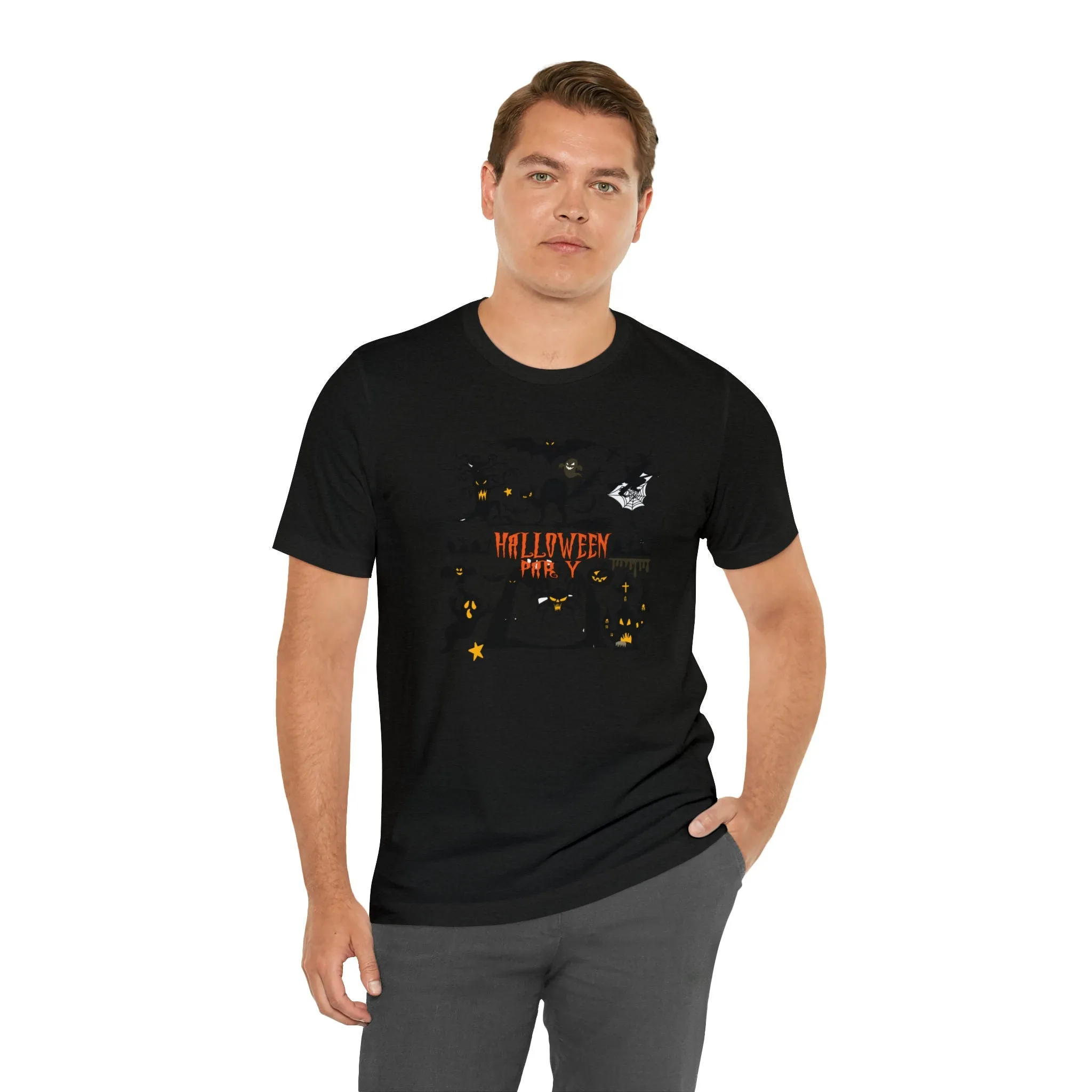The Bat T-shirt Halloween Party | Loose tops Halloween T-shirt | Graphic tees women | Star of David Dress