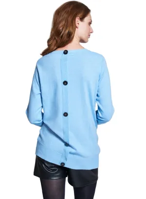 Theresa  Maternity Jumper - Blue