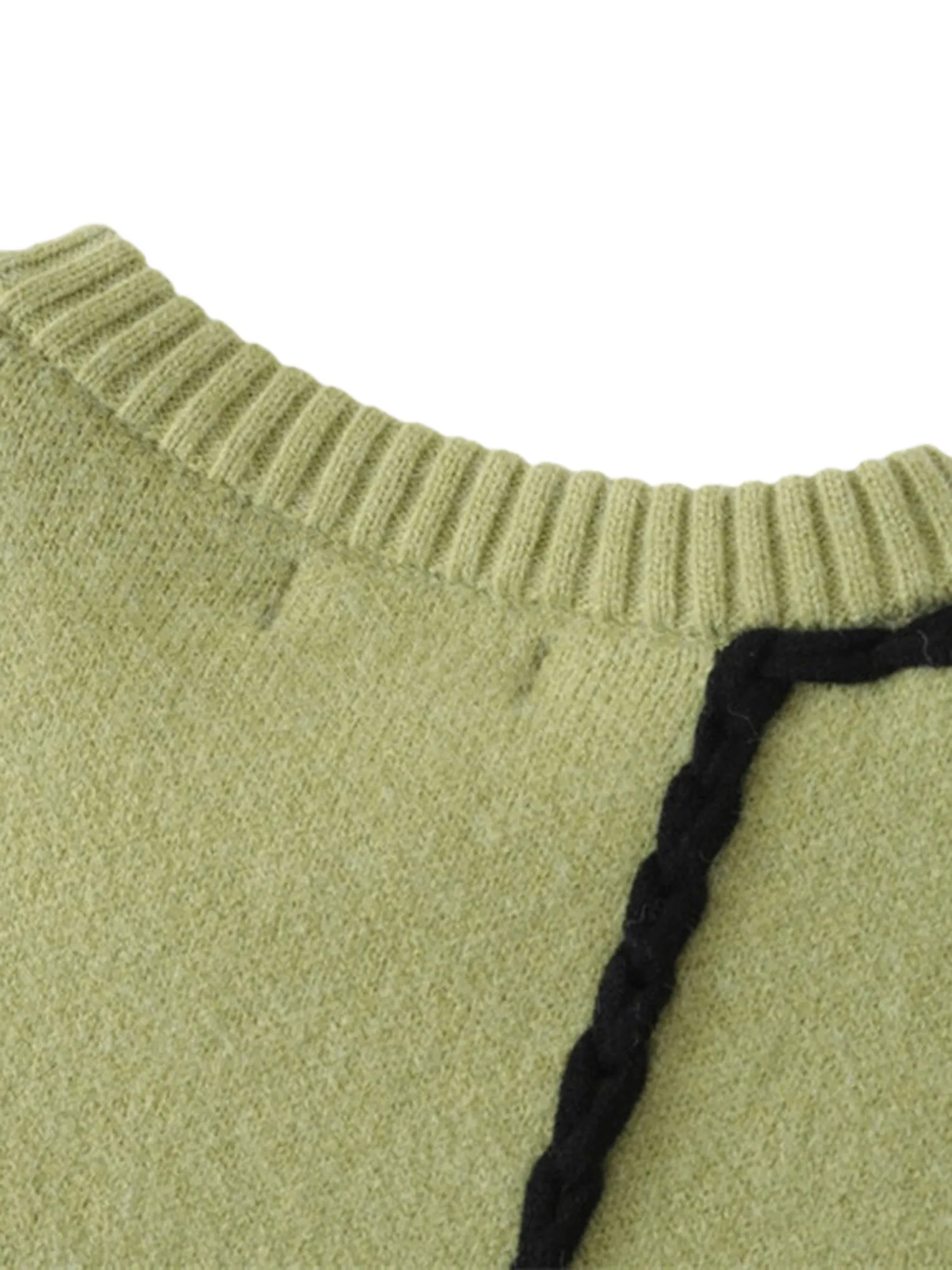 Thesupermade Spider Crew Loose Neck Sweater