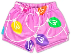 Tinsel and Glow Plush Shorts