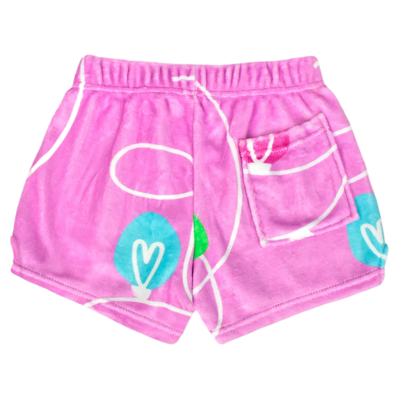 Tinsel and Glow Plush Shorts