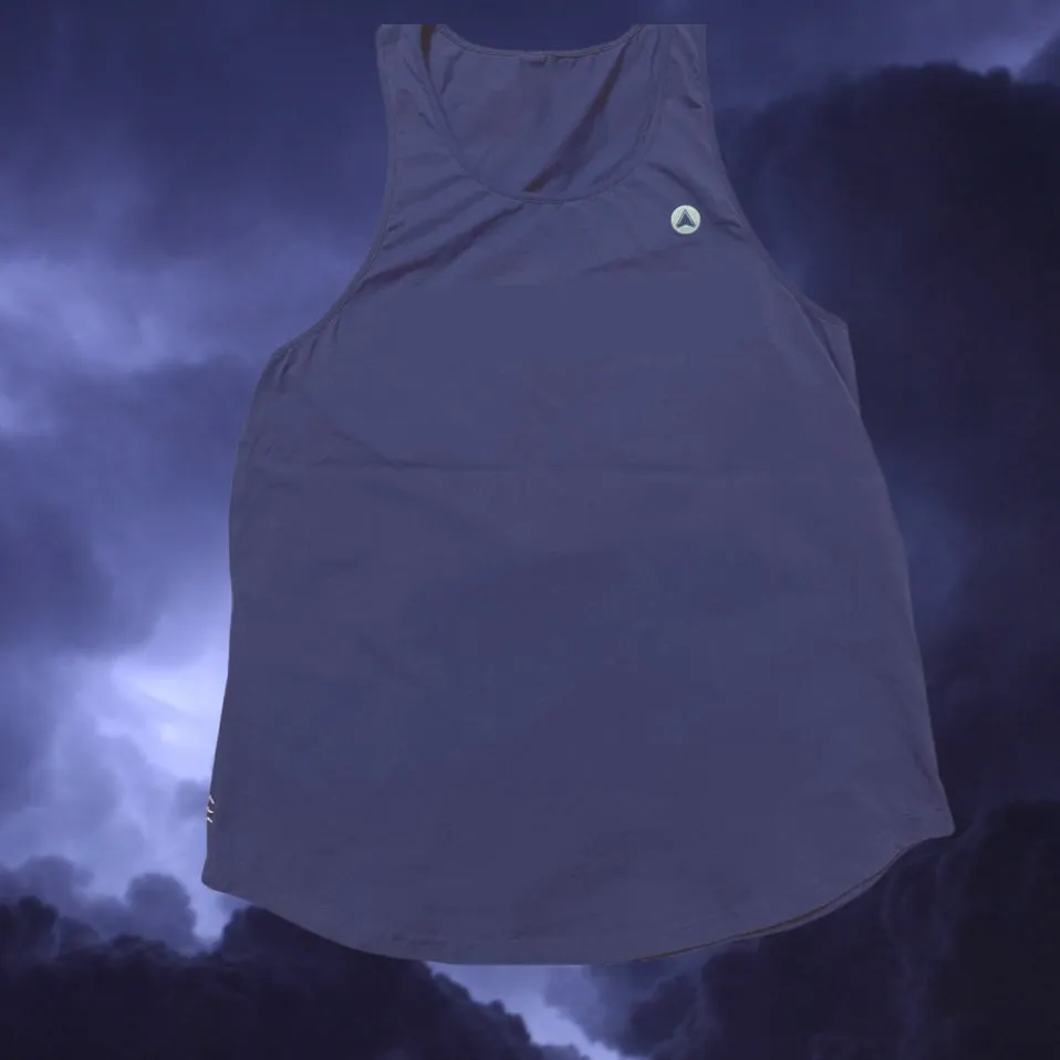 TN Power minimalist Tank - Midnight Storm/Reflective