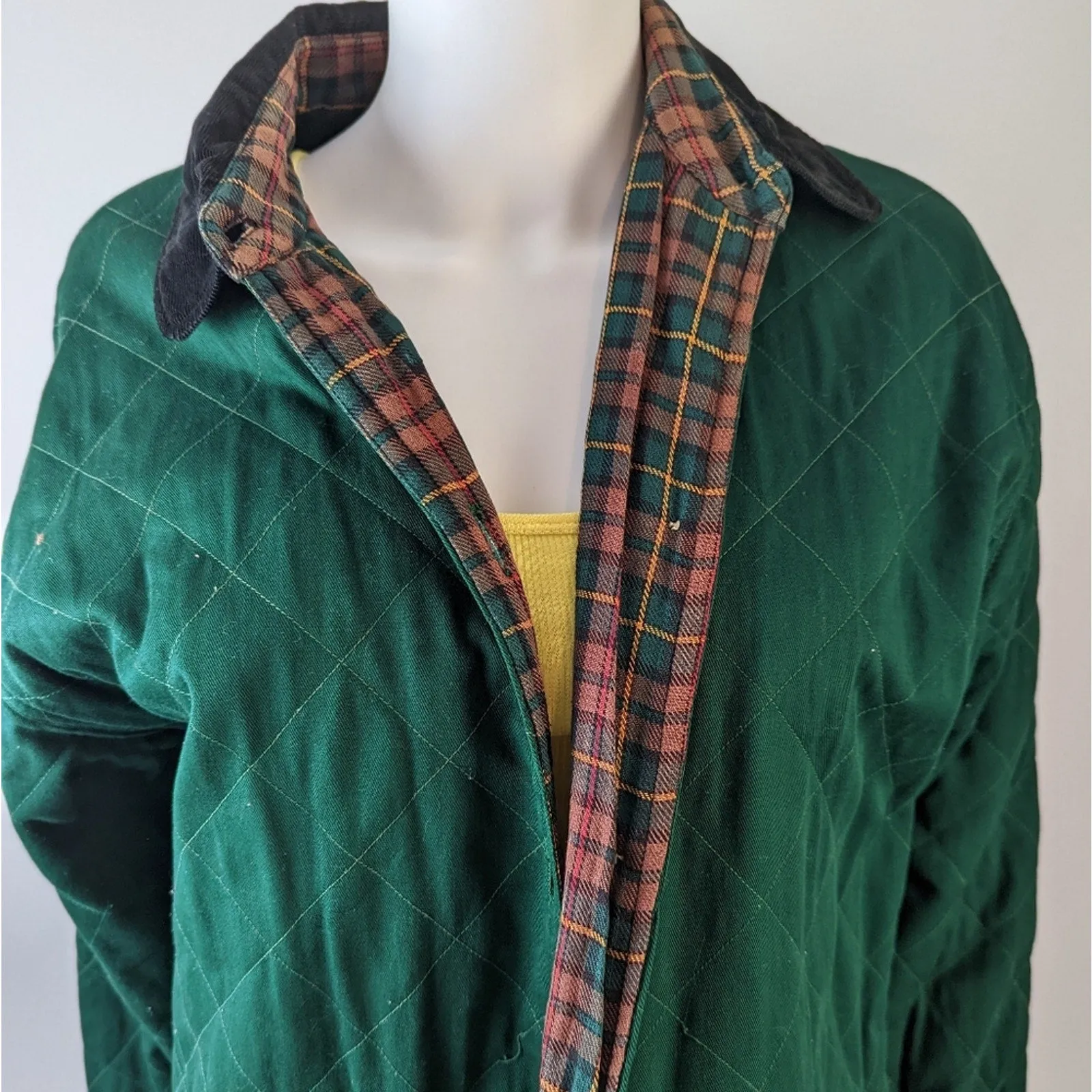 Vintage Carroll Reed Quilted Barn Jacket M