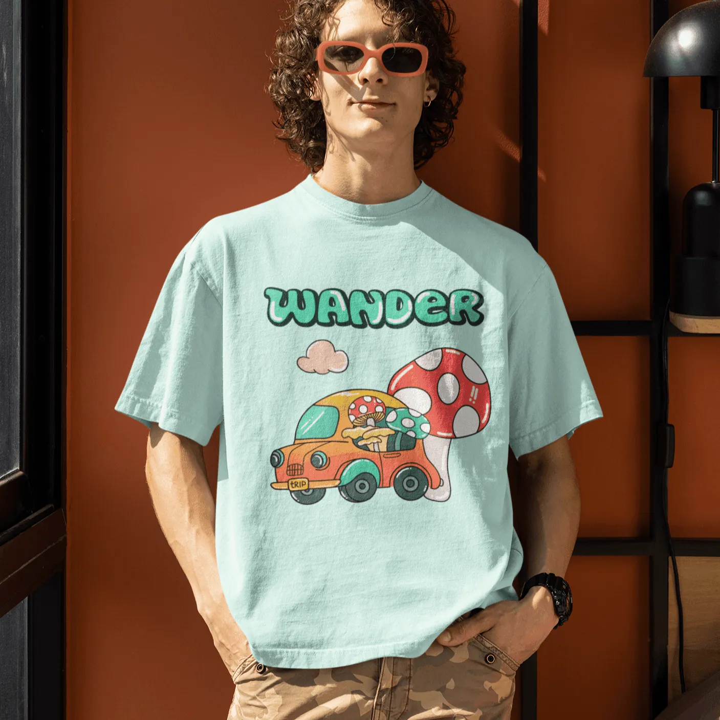 Wander Oversized T-shirts-  Unisex
