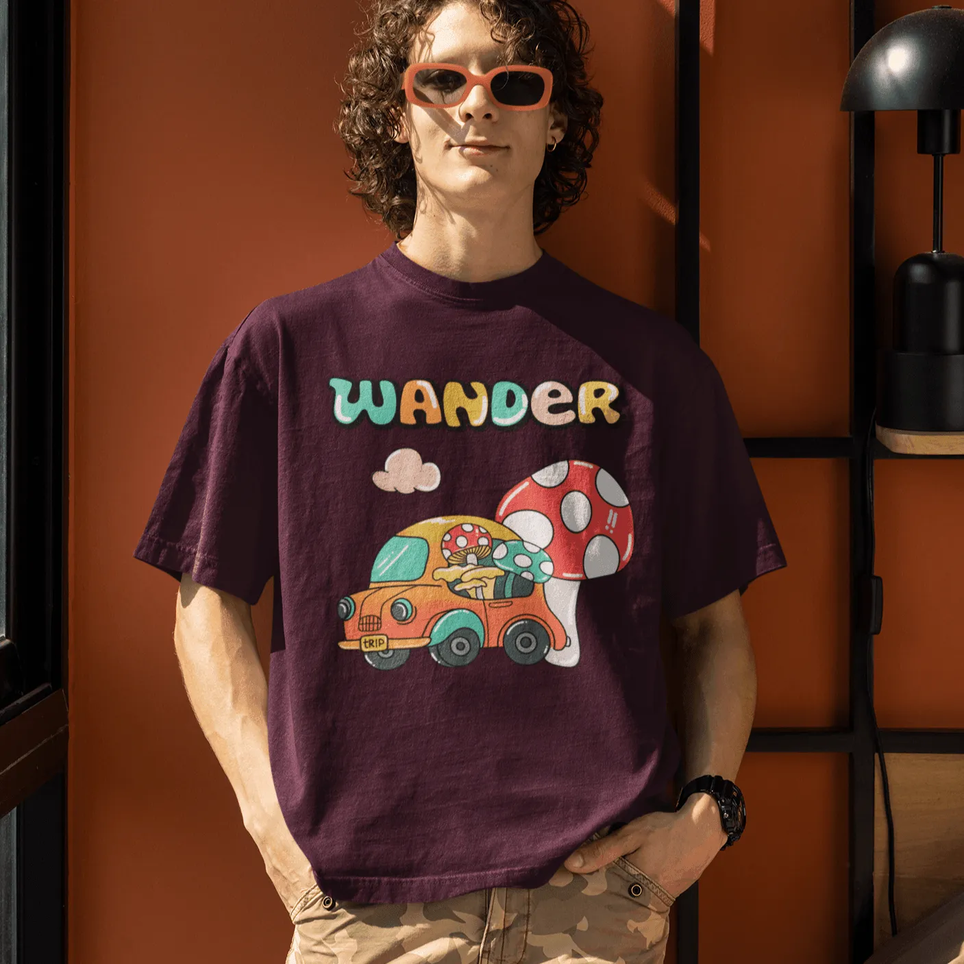 Wander Oversized T-shirts-  Unisex