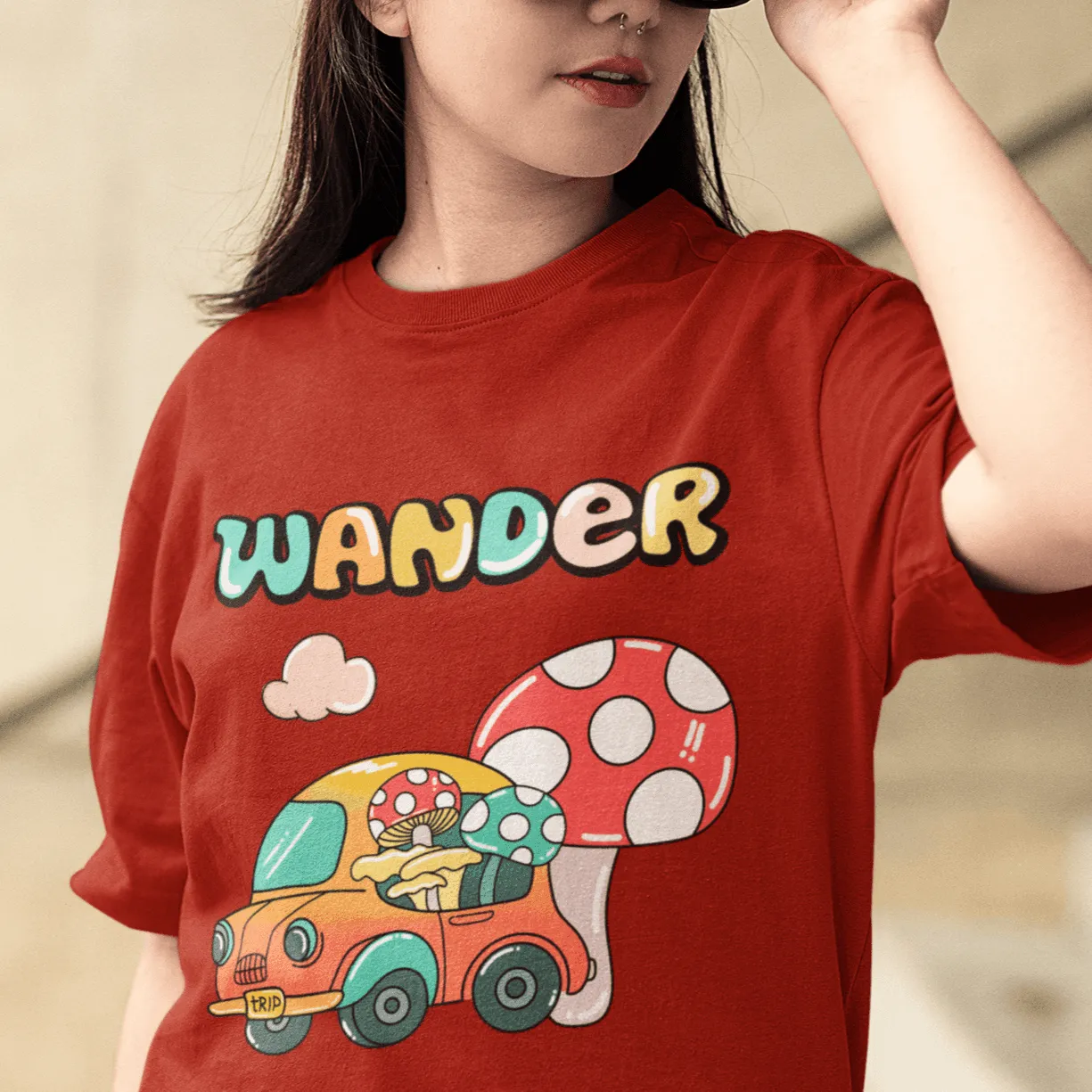 Wander Oversized T-shirts-  Unisex