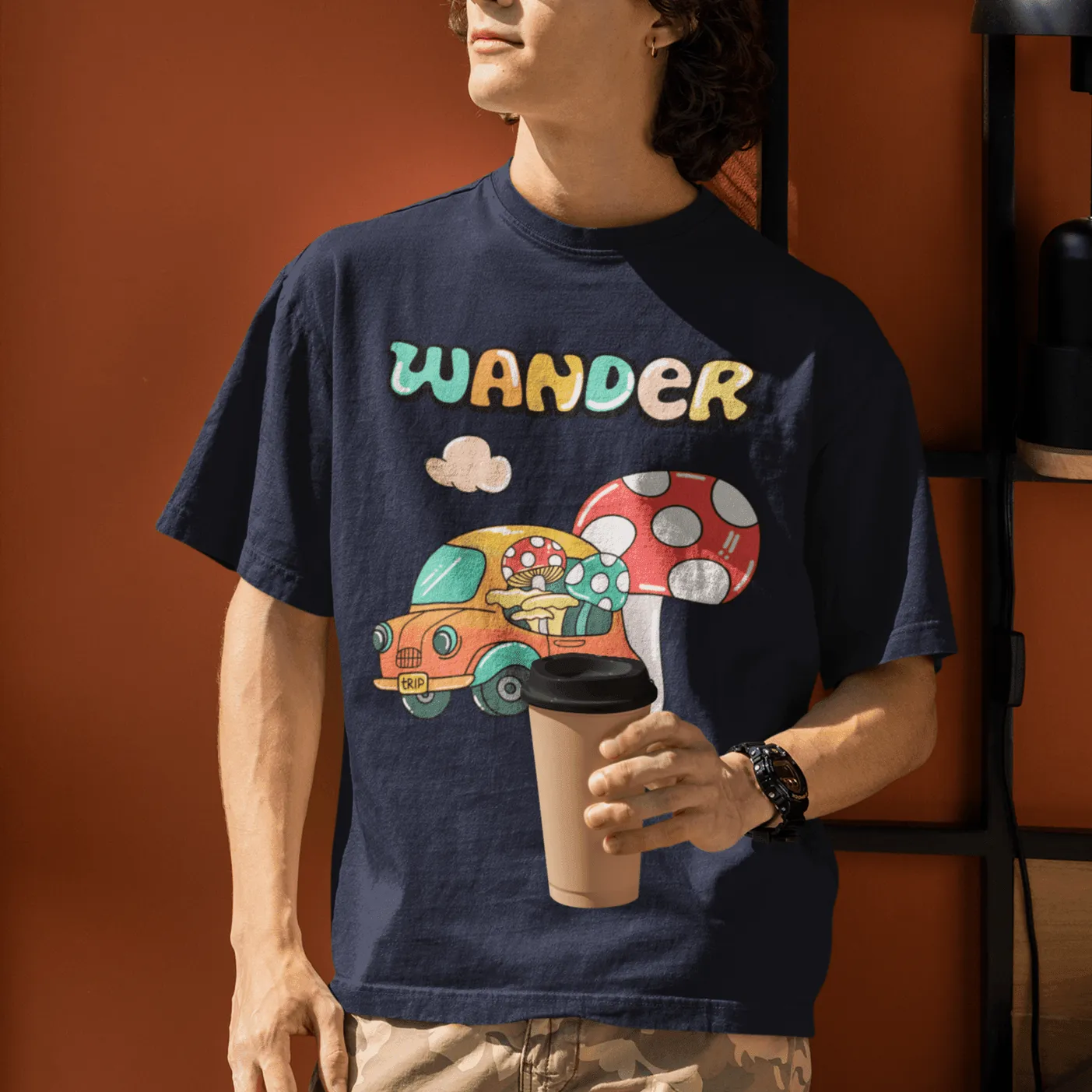 Wander Oversized T-shirts-  Unisex