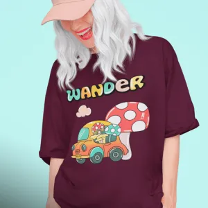 Wander Oversized T-shirts-  Unisex