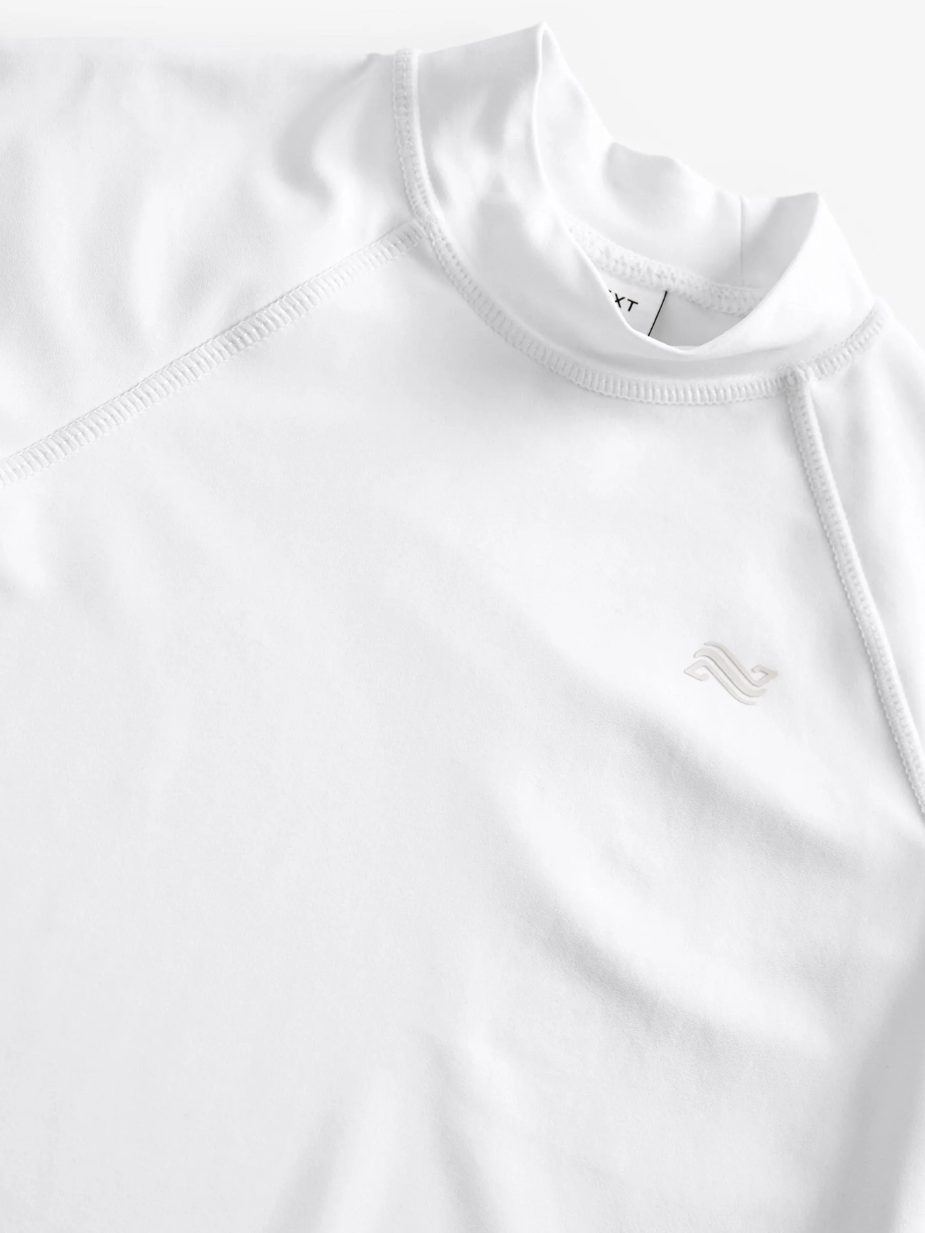 White Short Sleeve Rash Vest (1.5-16yrs)