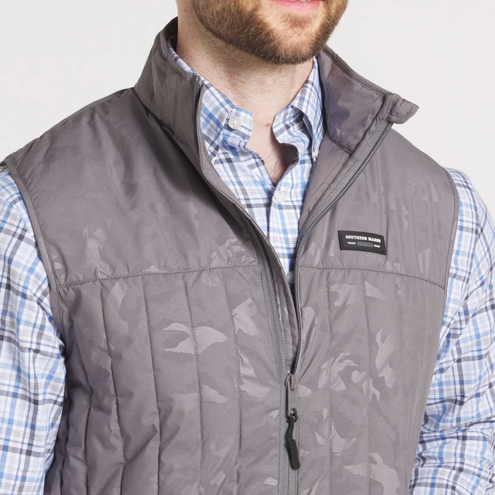 Whitefish Quilted Vest - Duck Camo