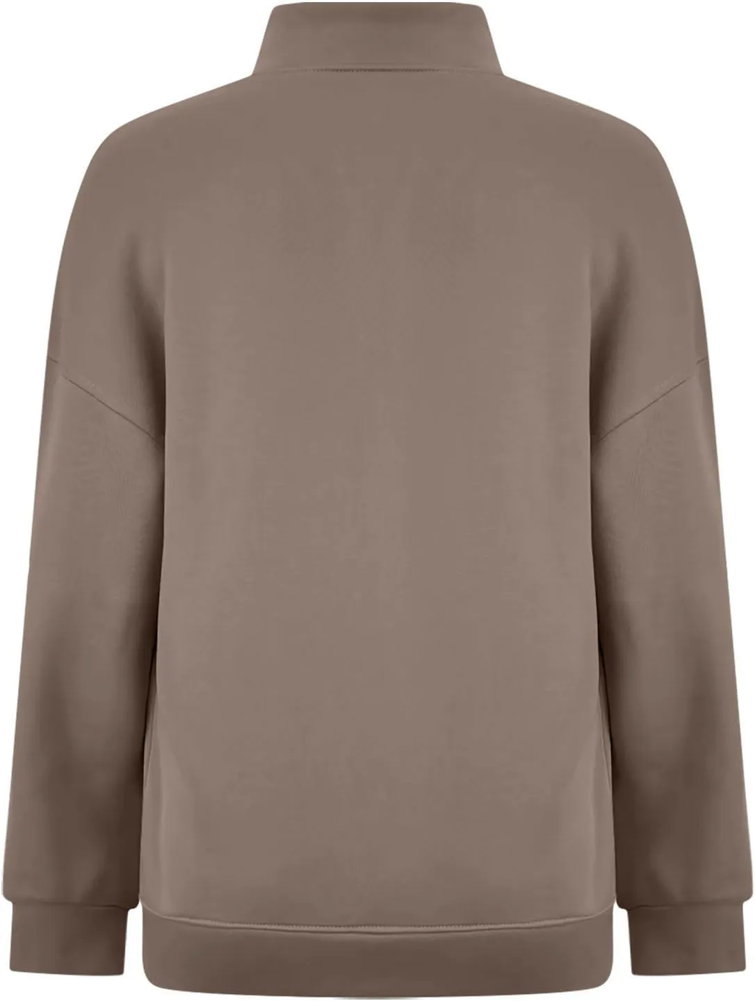 Women Fleece Half Zip Pullover Comfy Oversized Sweatshirt Trendy 1/4 Zip Up Hoodie Casual Fall Sweaters with Pockets