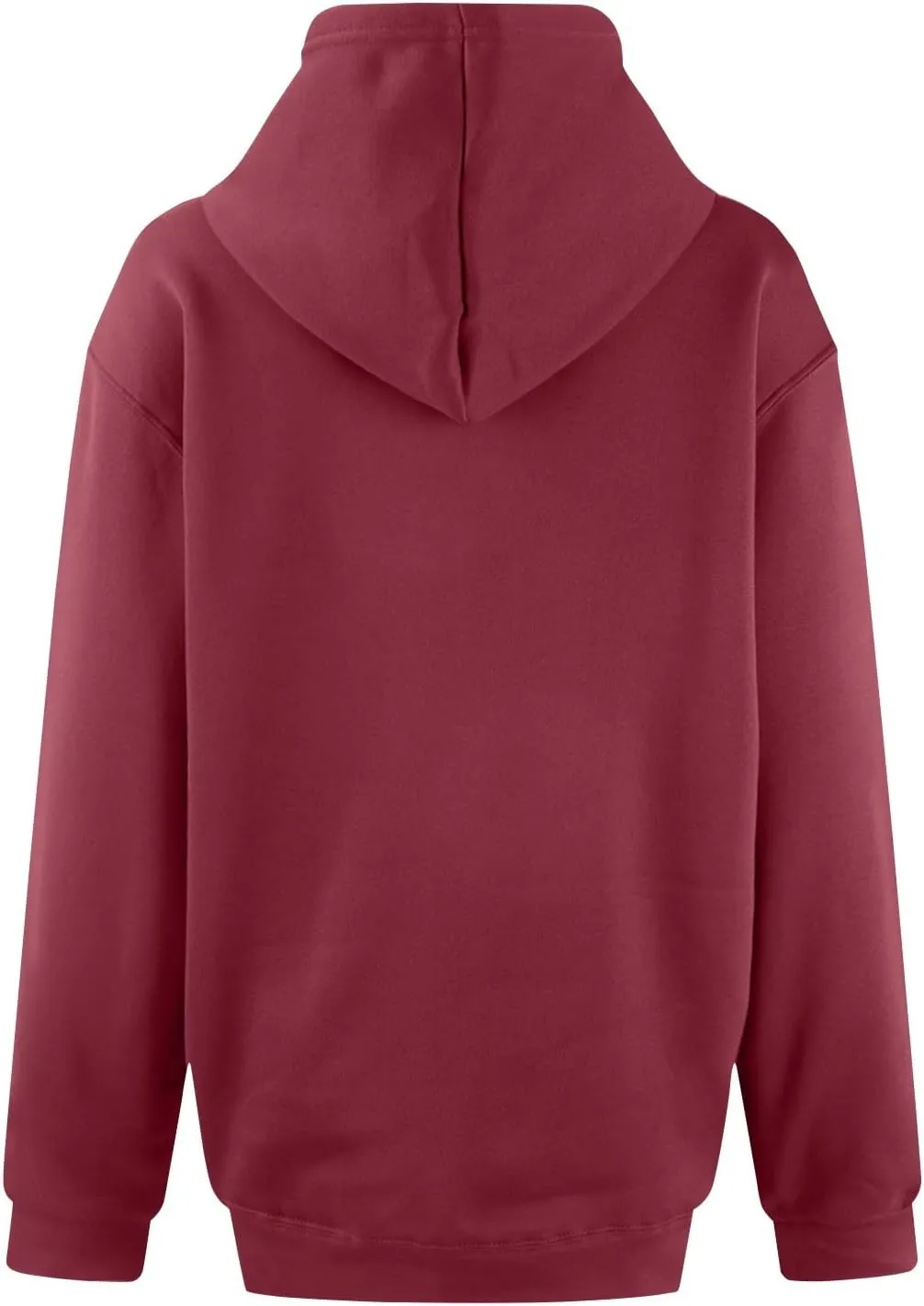 Women'S Fashion Hoodies & Sweatshirts 2024 Fall Drop Shoulder Pullover Sweaters Long Sleeve Tops With Pocket