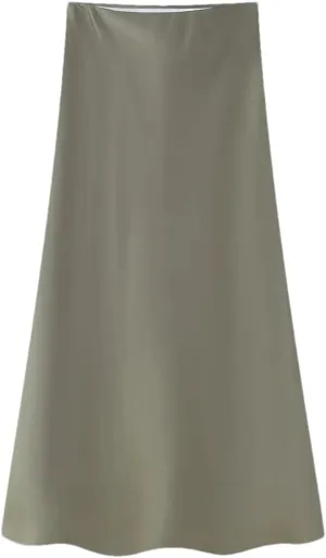 Women's Skirts A-Line High Waist Slim Fit Casual Party Comfortable Office Midi Skirt