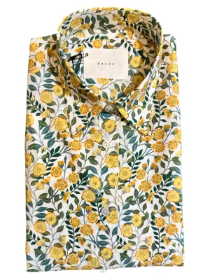 Xacus Women's Shirt - Yellow Flowers